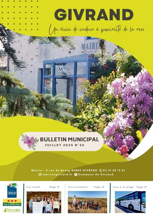 Image du document Bulletin municipal Juillet 2025